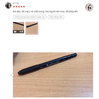 [Touch Mark] Bút lông mực đen 2 đầu chất lượng cao