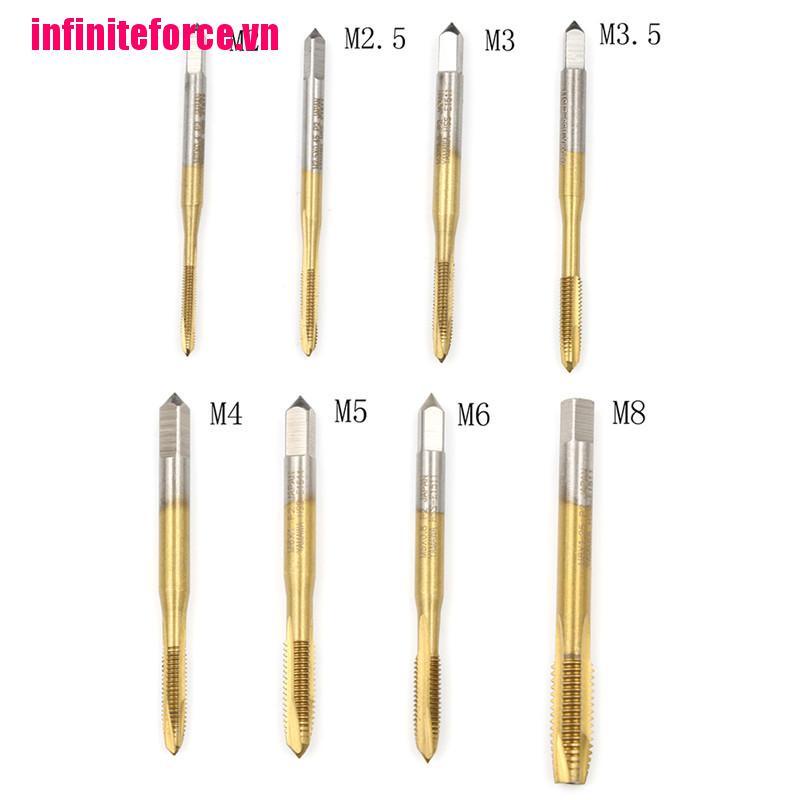 Mũi Khoan Thẳng M2 / M2.5 / M3 / M3.5 / M4 / M5 / M6 / M8 Chất Lượng Cao