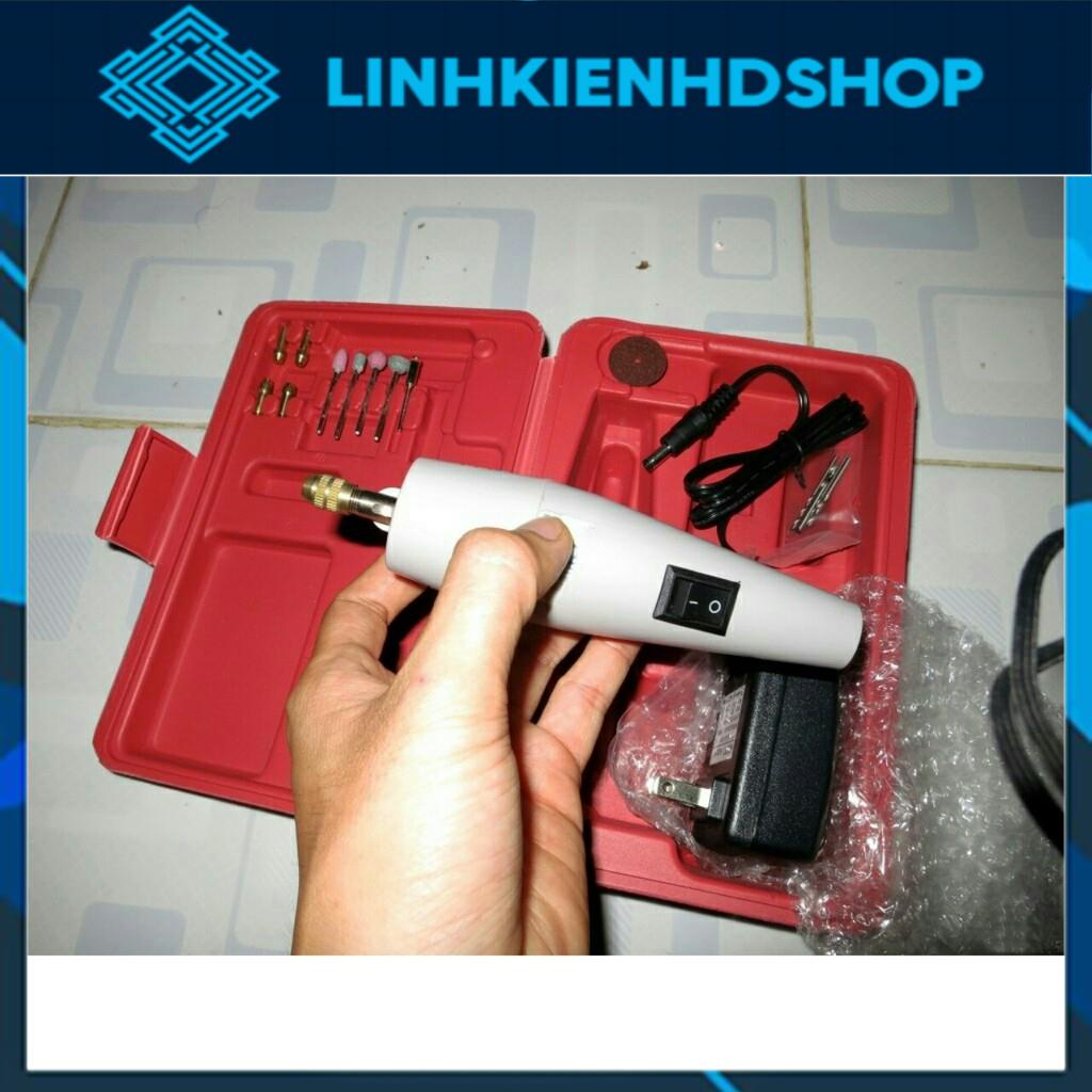 Máy khoan mạch M665 khoan gỗ nhựa mỏng, làm đồ chơi, lồng chim, chế đồ,mạch điện tử