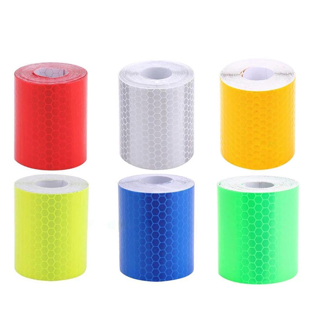 Đề Can Dán Phản Quang 5 * 300cm 5 * 100cm Tự Dính Bảo Vệ Xe Hơi
