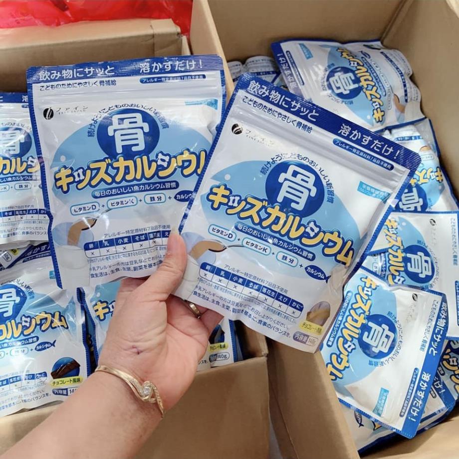 Canxi Cá Tuyết Bone’s Calcium for Kids – Bổ sung canxi hữu cơ, vitamin D , K tăng trưởng chiều cao cho trẻ nhanh (140g)
