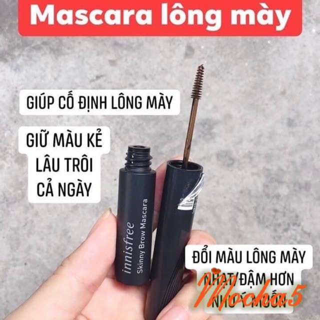 Mascara Chuốt Lông Mày INNISFREE SKINNY BROW MASCARA Siêu Mảnh dễ dàng sử dụng | BigBuy360 - bigbuy360.vn