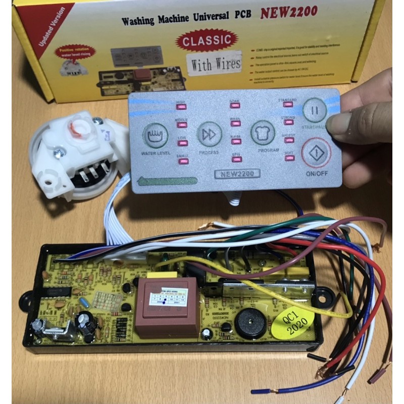 Bo Mạch Đa Năng Máy Giặt New 2200