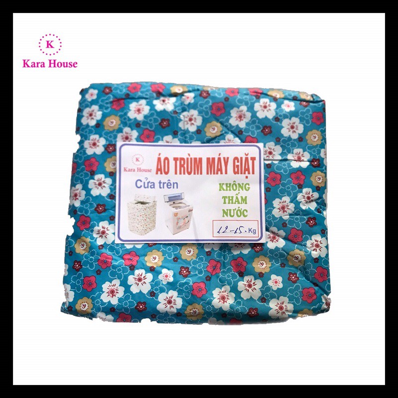 Áo Trùm Máy Giặt Cửa Trên Vải Dù Từ 7kg đến 15kg - Kara House