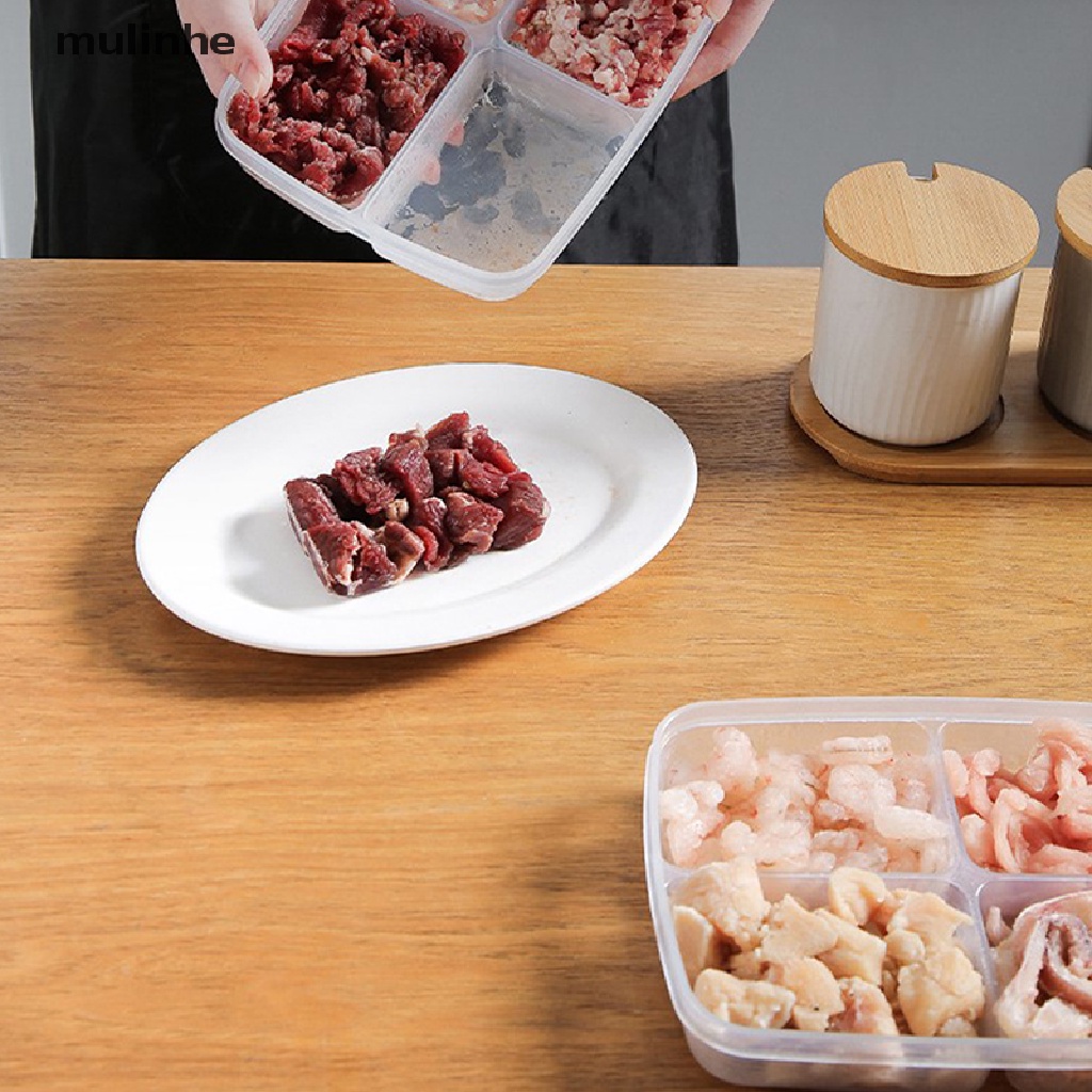 Hộp Đựng Thực Phẩm Đông Lạnh 4 Ngăn Tiện Lợi