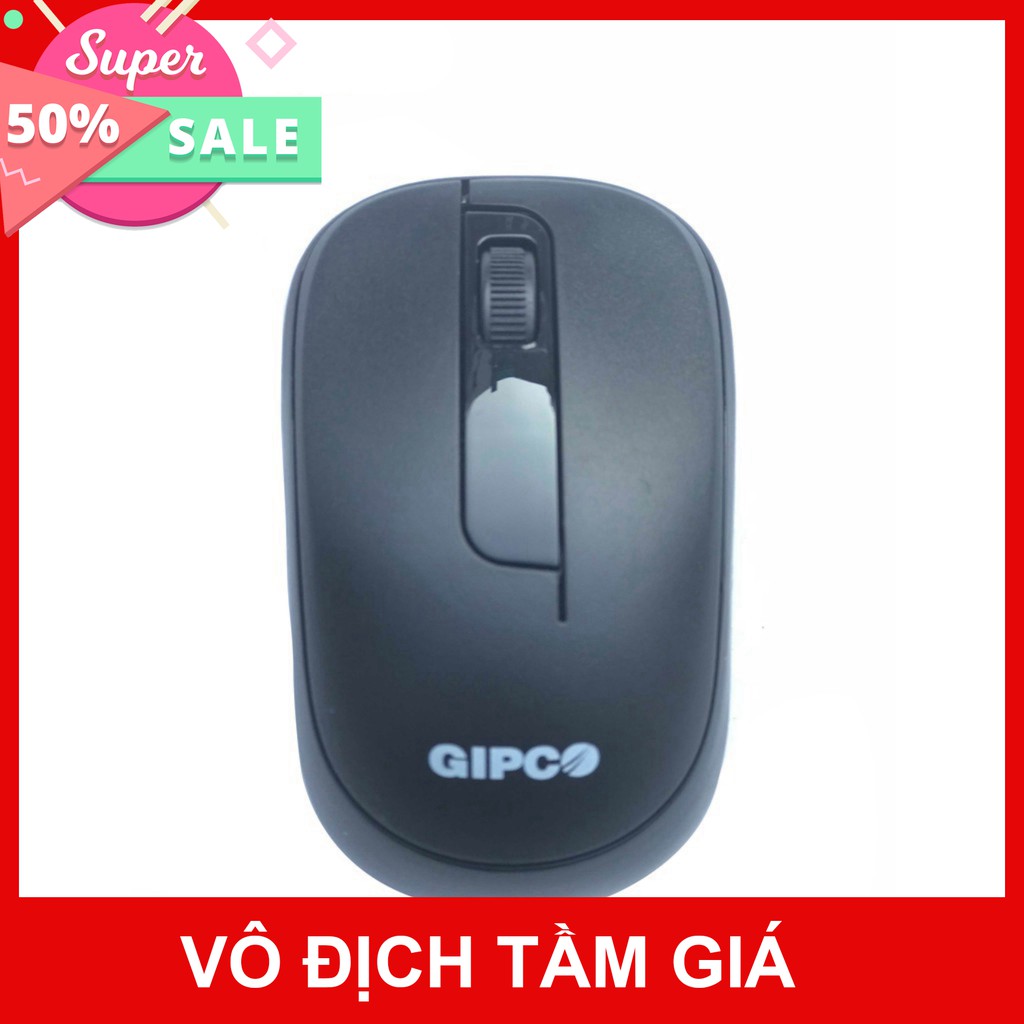 Chuột không dây GIPCO G05 - Chuột không dây bán chạy nhất đầu năm 2020 - Có pin tặng kèm - Bảo hành 12 tháng