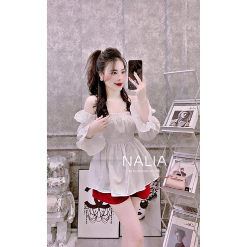 BÁN SỈ - SET ÁO TRỄ VAI CHUN KÈM QUẦN SOOC TACTA NỮ RẺ ĐẸP