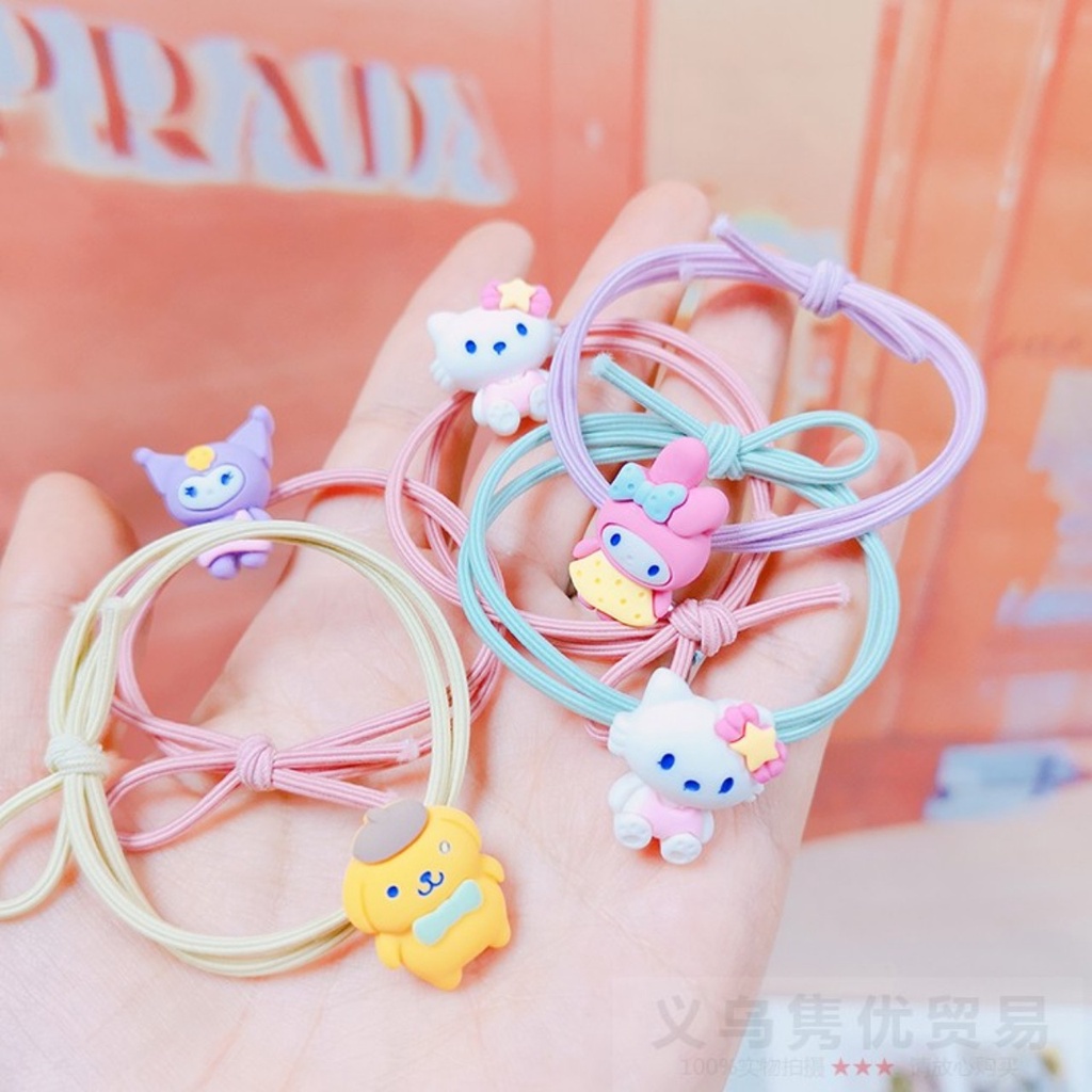 Dây buộc tóc trái cây cho bé tóc nhiều- người lớn dùng được