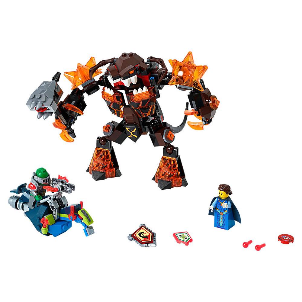 Compatible With  70325 Lepin 14011 Bela 265pcs Nexo Knights Infernox Capture