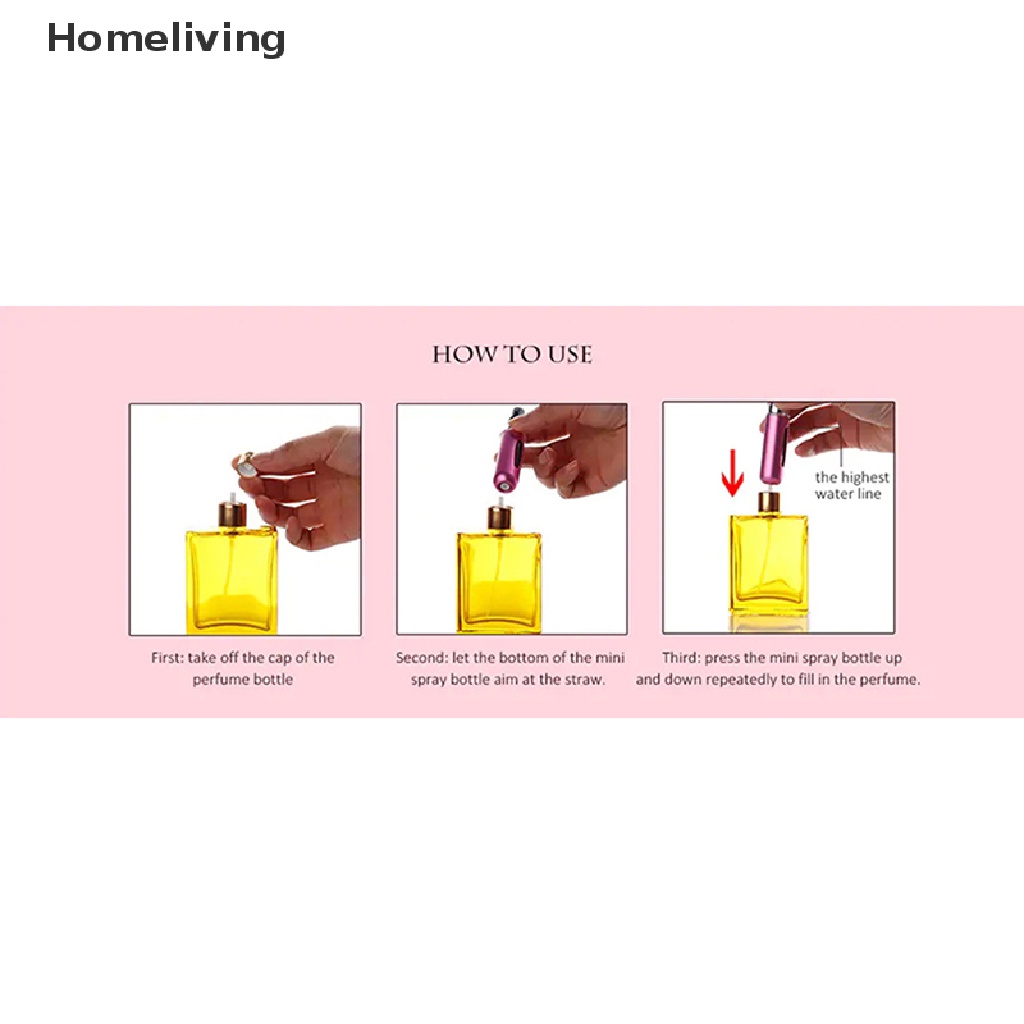 Chai Xịt Nước Hoa 5ml Có Thể Đổ Đầy Tiện Lợi