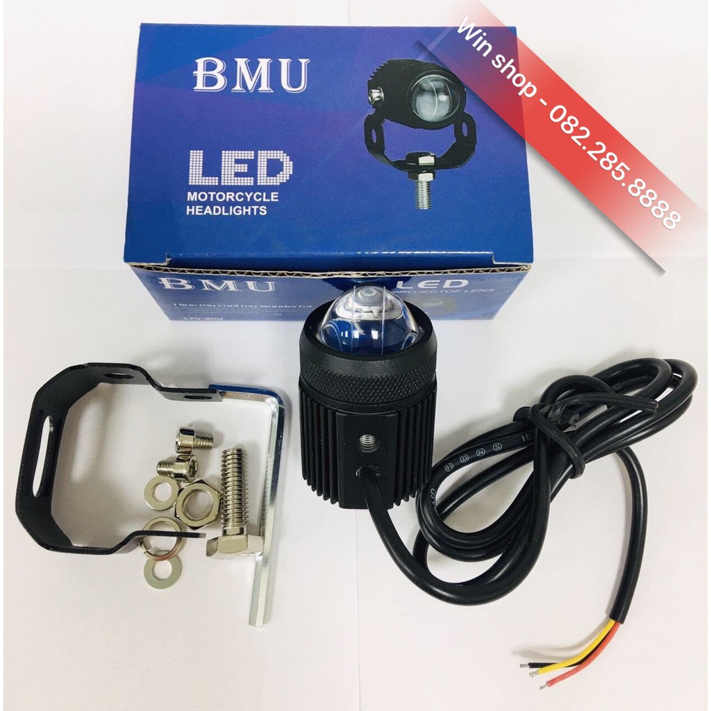 Đèn led trợ sáng Bi mini đơn ,đem độ sáng cực kì cao, đảm bảo an toàn tuyệt đối khi đi đường [1 hộp 1 bóng]