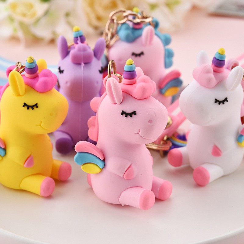 Móc Khóa Kỳ Lân Unicorn Ngựa Một Sừng