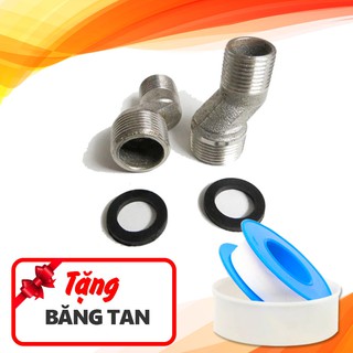 Bộ 2 chân quỳ chữ Z lắp đặt cho củ sen nóng lạnh 9152 Tặng kèm băng tan