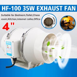 Quạt thông gió hf-100 35w 4" chuyên dụng