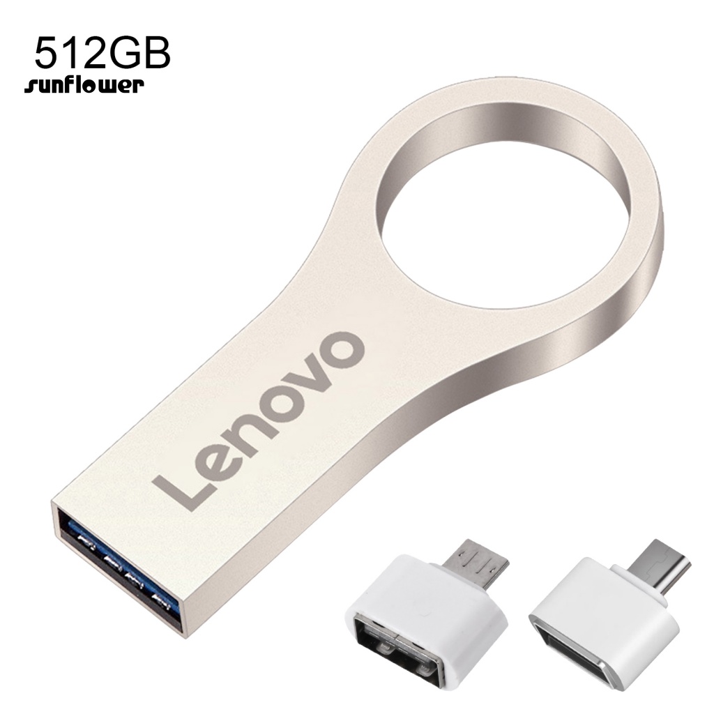 Usb LENOVO dung lượng 512GB/ 1TB/ 2TB hình hoa hướng dương cho máy tính