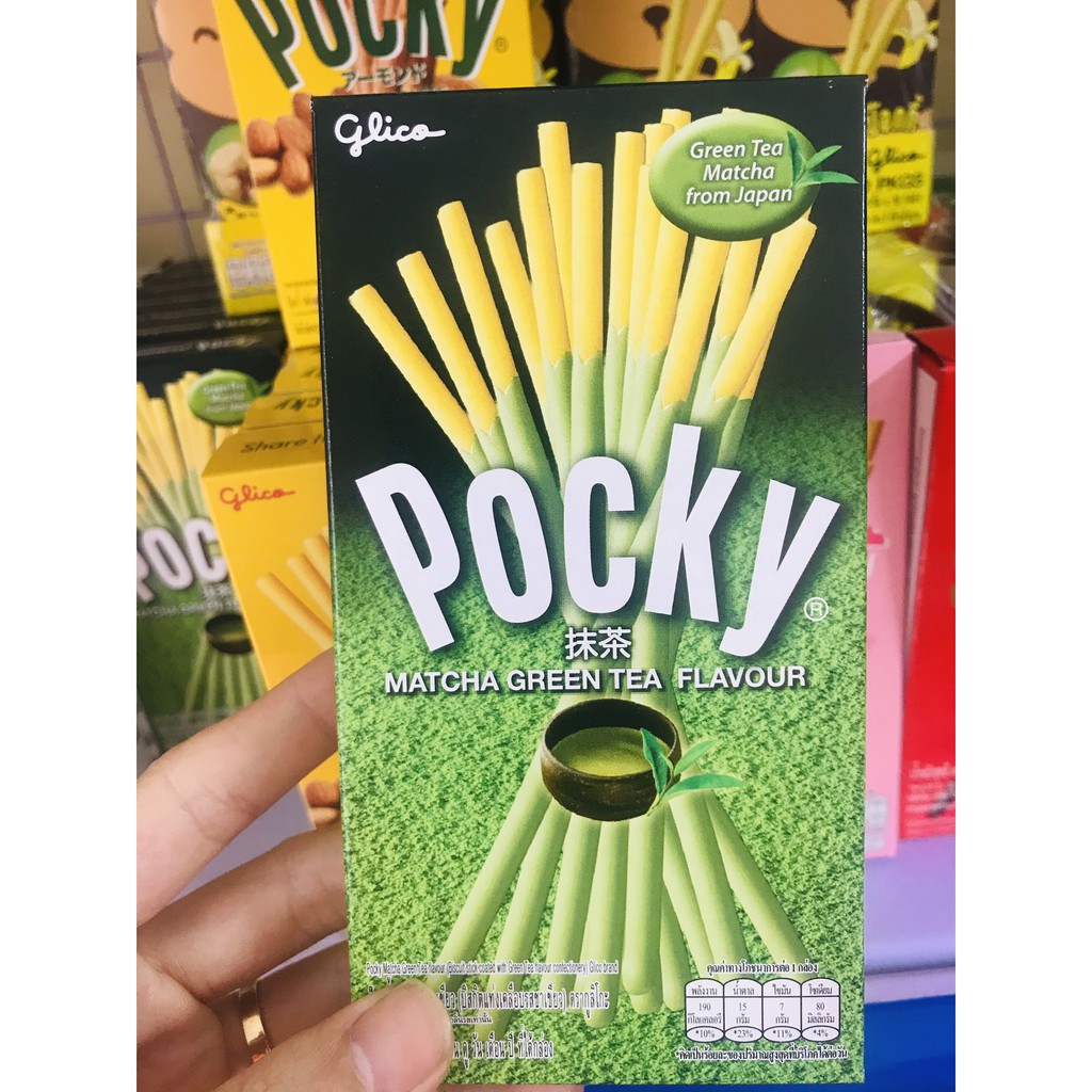 Pocky các vị cream, socola, dâu, hạnh nhân, matcha