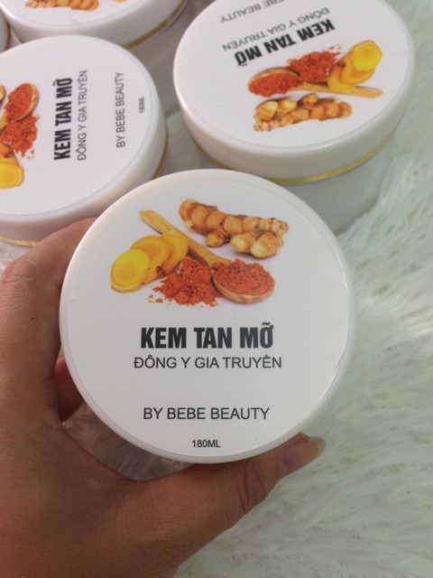 Kem Tan mỡ đông y