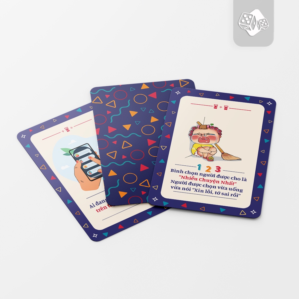 Bộ bài Drinking game huệ nốc out do or drink tổng hợp 78 lá bài hay nhất cho nhóm bùng nổ cuộc vui