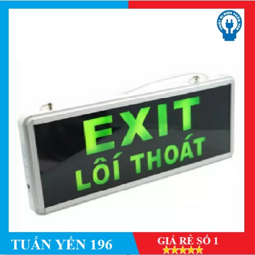 [GIAO NHANH 1H] Đèn exit 1 mặt Đèn exit 2 mặt Người chạy sang trái - Người chạy sang phải