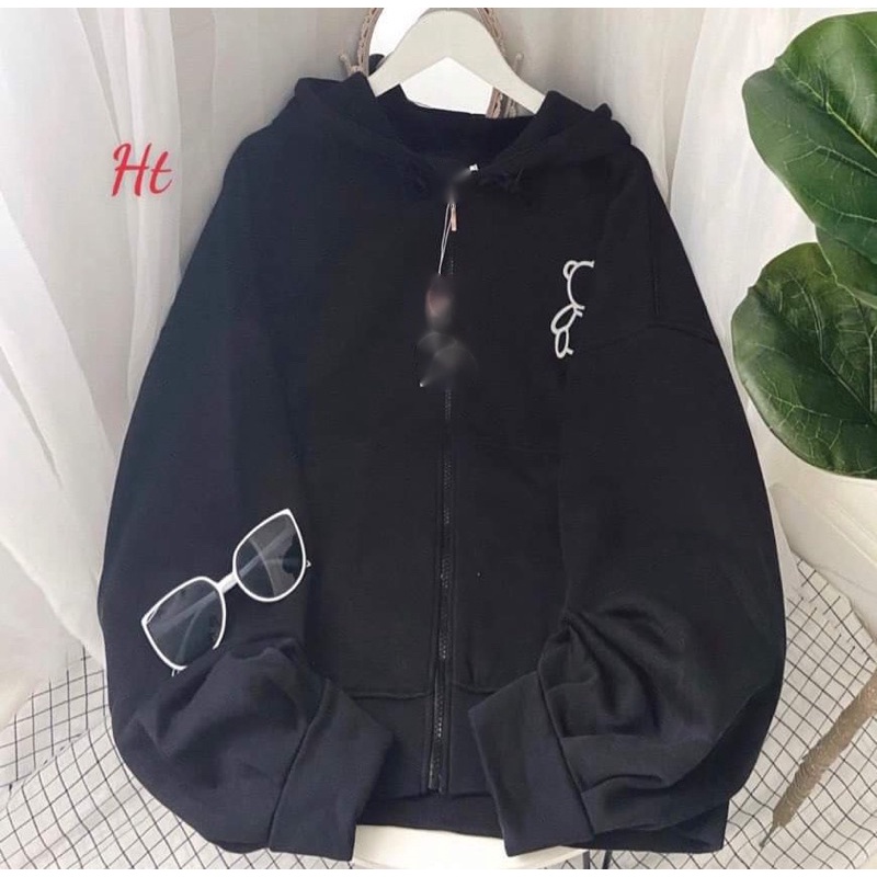 Áo khoá gấu trắng HT11