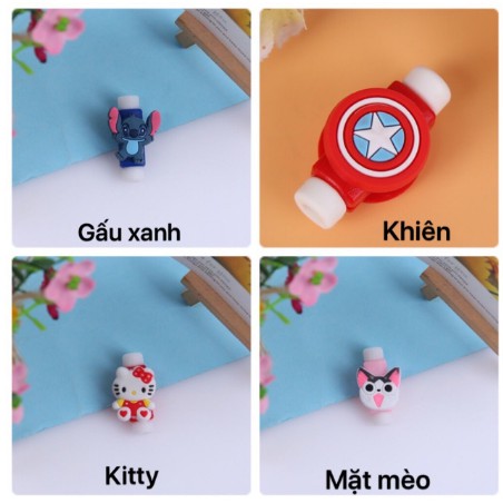 Nút Bảo Vệ Đầu Cáp Sạc Hình Thú Siêu Ngộ Nghĩnh | BigBuy360 - bigbuy360.vn