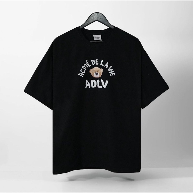 [ VIDEO THẬT ] Áo thun tay lỡ ADLV phông Unisex nam nữ Cotton oversize form rộng GẤU BEAR | BigBuy360 - bigbuy360.vn