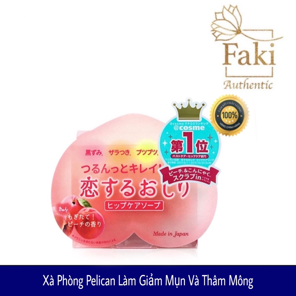 Xà phòng giảm thâm mông Pelican - Nhật Bản