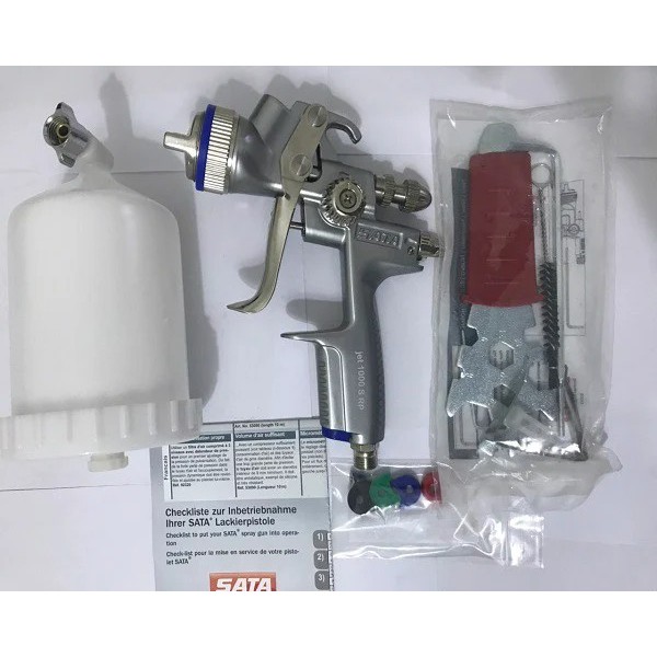 Súng phun sơn SATA jet 1000S Cốc Bên chính hãng Đức