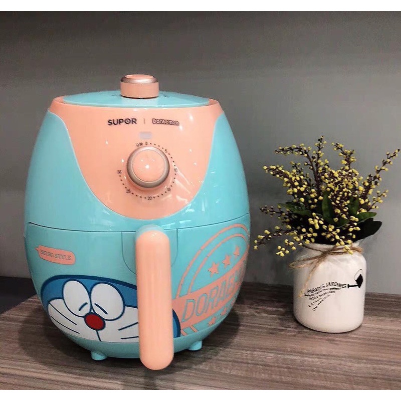 Supor / Nồi chiên không dầu hình Doraemon dễ thương nấu món ăn ngon