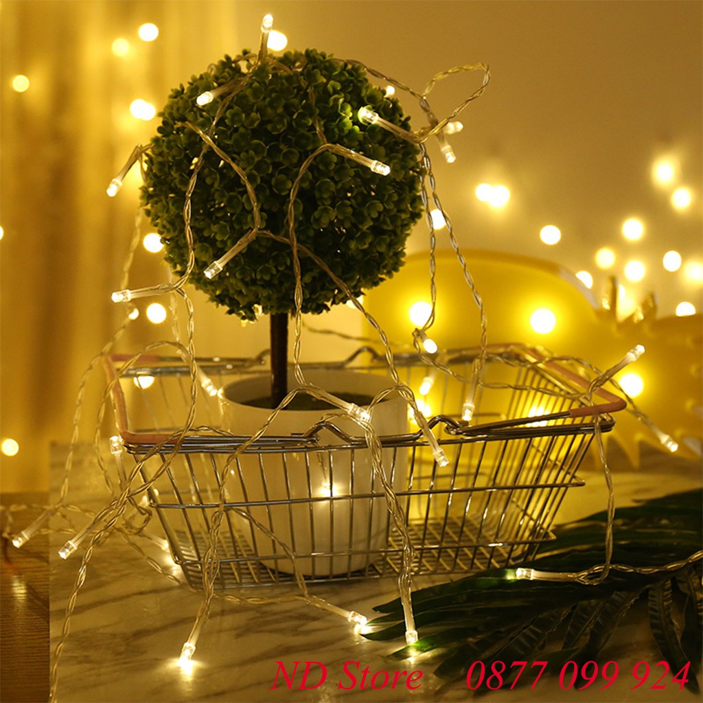 Led Dây Trang Trí, Nháy Led Trang Trí, Đèn Led Trang Trí Cây Thông Noel, Dài 5m - 40 Bóng Đủ Màu - Giao màu ngẫu nhiên | BigBuy360 - bigbuy360.vn