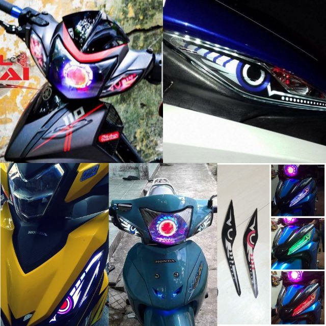 Đèn Led Audi Mắt Cú Xe Máy