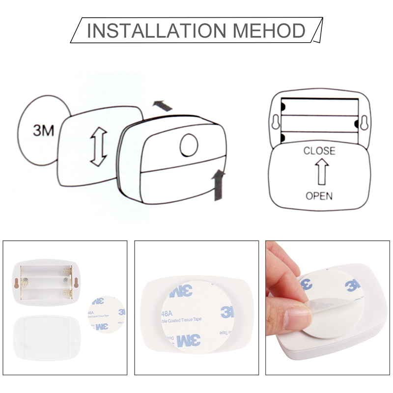 Đèn ngủ cảm biến chuyển động LED không dây chất lượng cao tiện lợi