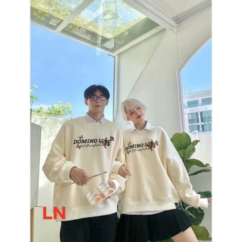 Áo nỉ bo DOMINO LOVE LN11 | BigBuy360 - bigbuy360.vn