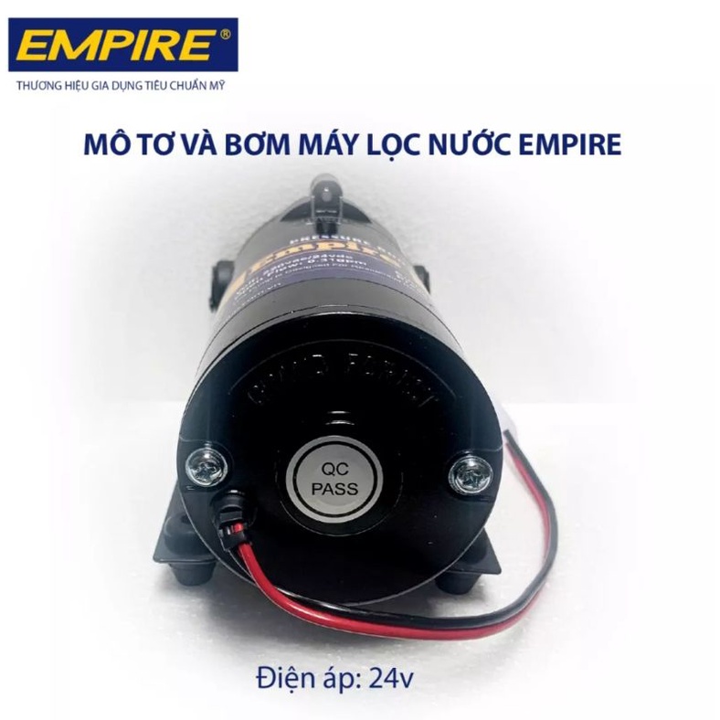 Mô tơ và bơm máy lọc nước RO Empire 24v phù hợp với các dòng máy