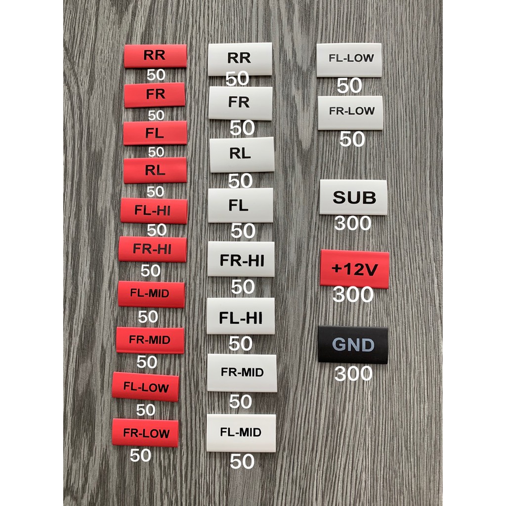 Ống co nhiệt âm thanh ô tô Hi End túi 1900 cái