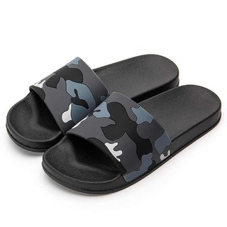 Dép Quai Ngang Camo Trắng Đen Big Size 46-47-48-49