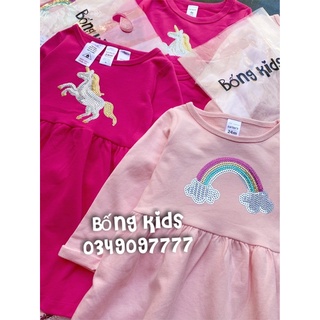 Váy Nỉ Bé Gái Squin C@rters