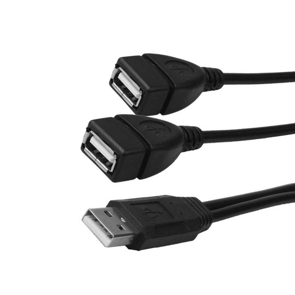 Dây Cáp Sạc Chia Hai Cổng USB 2 0 Tiện Dụng Và Bền