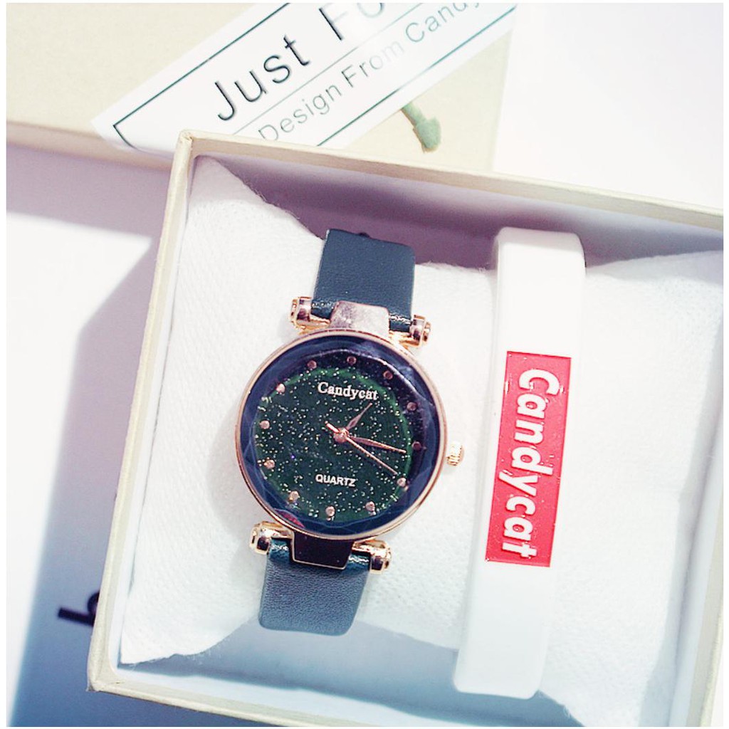 [QUÁ HOT] ĐỒNG HỒ NỮ DÂY DA CANDY CAT RETRO C11 MẶT 3D PHONG CÁCH HÀN QUỐC | BigBuy360 - bigbuy360.vn