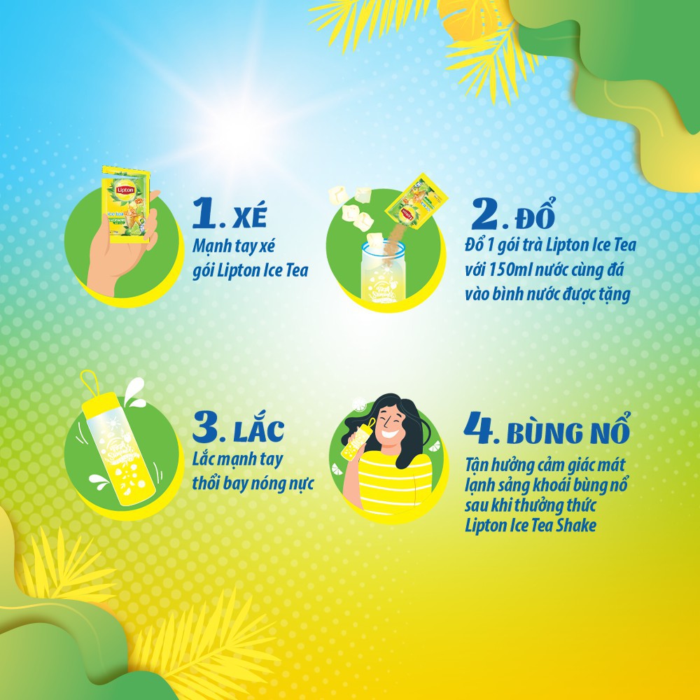 Bộ 2 Hộp Trà Lipton Ice Tea vị Đào