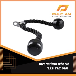 Dây Thừng Kéo Xô, Tập Tay Sau - dây tricep rope tập gym