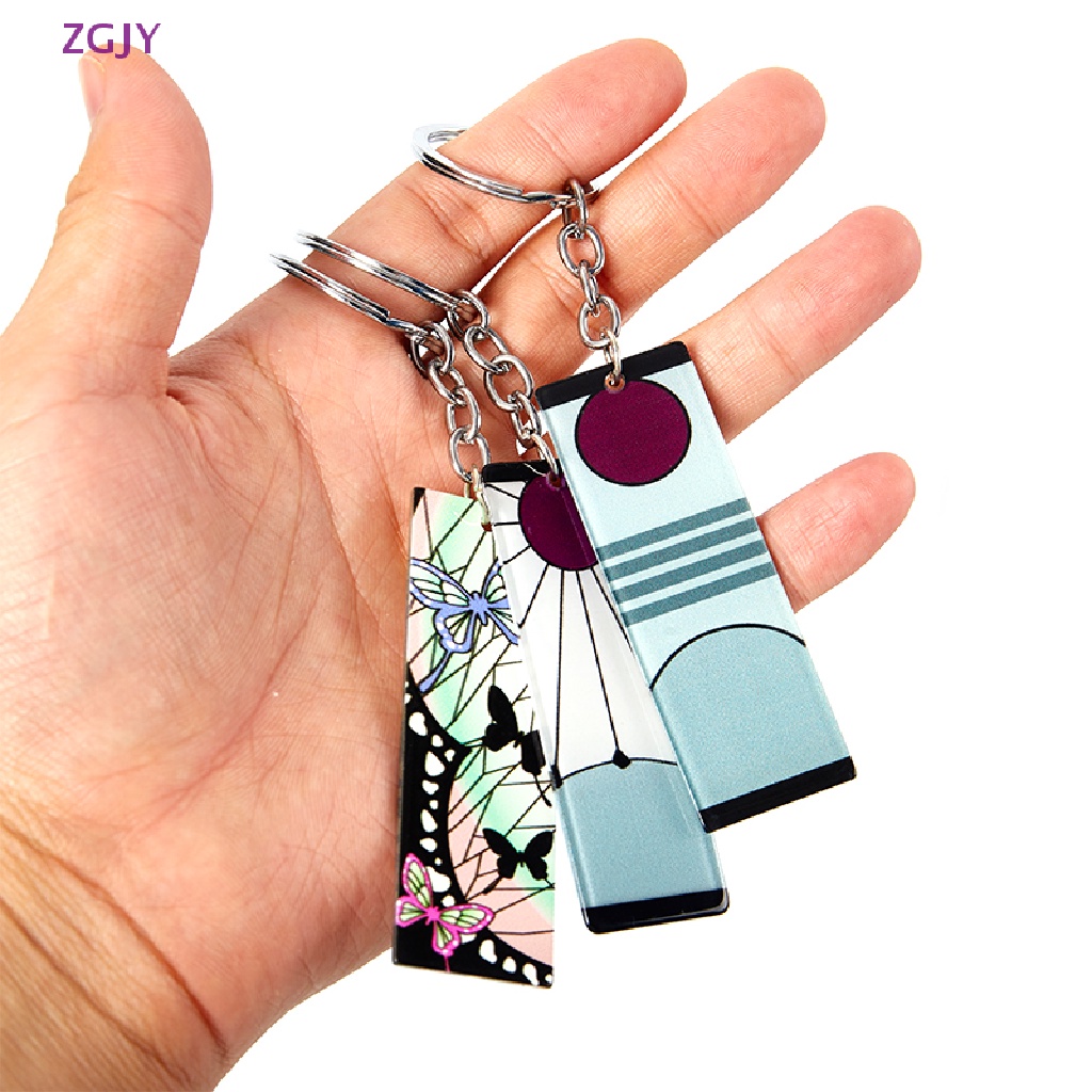 Móc Chìa Khóa Bằng Acrylic Hình Demon Slayer Kimetsu no Yaiba Blade of Ghost Mới