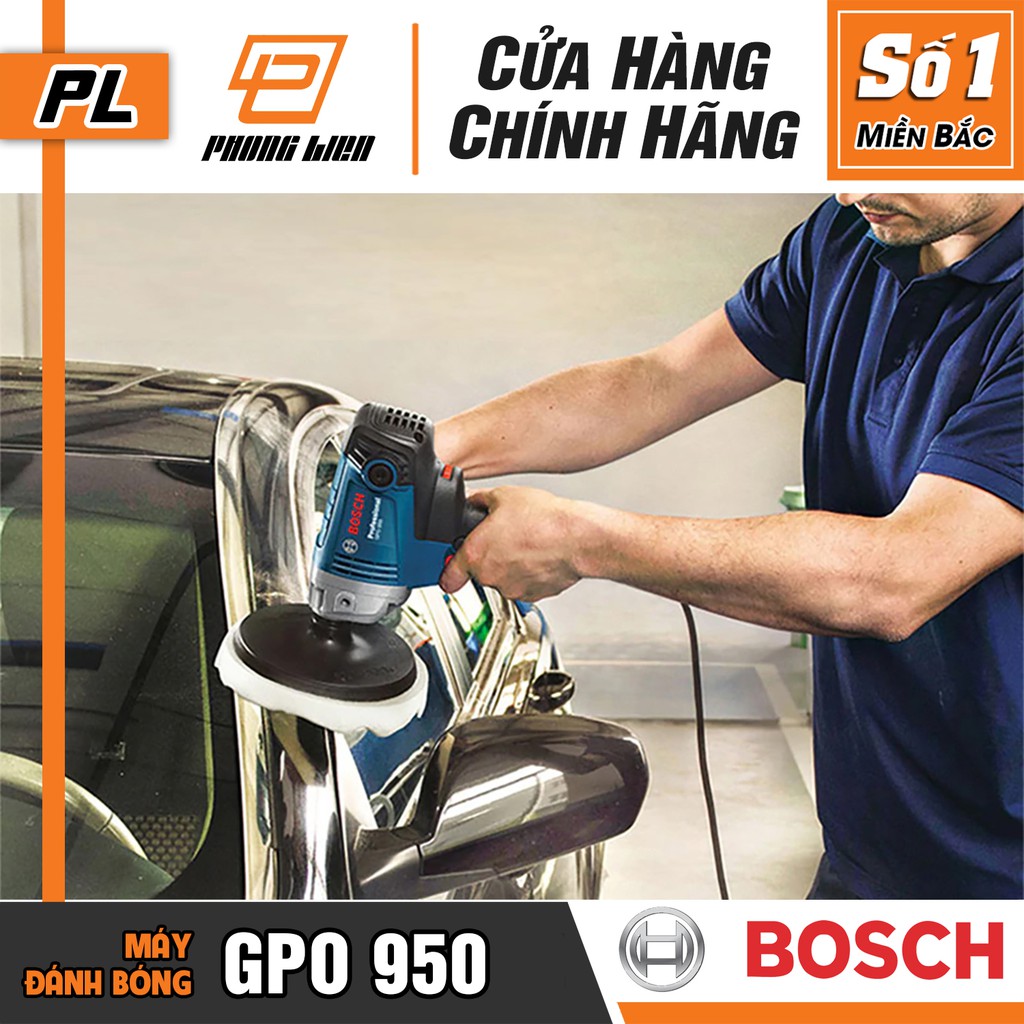 Máy Đánh Bóng Cầm Tay Bosch GPO 950  - Hàng Chính Hãng