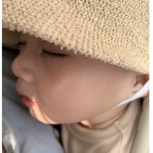 Mũ em bé, Mũ chóp mùa hè an toàn cho bé 0-5 tuổi phong cách Hàn Quốc