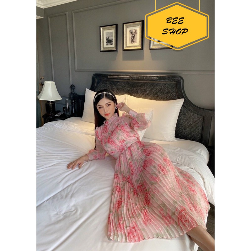Váy, đầm voan sexy dập ly xòe, dự tiệc, dạ hội, đi dạo | BigBuy360 - bigbuy360.vn