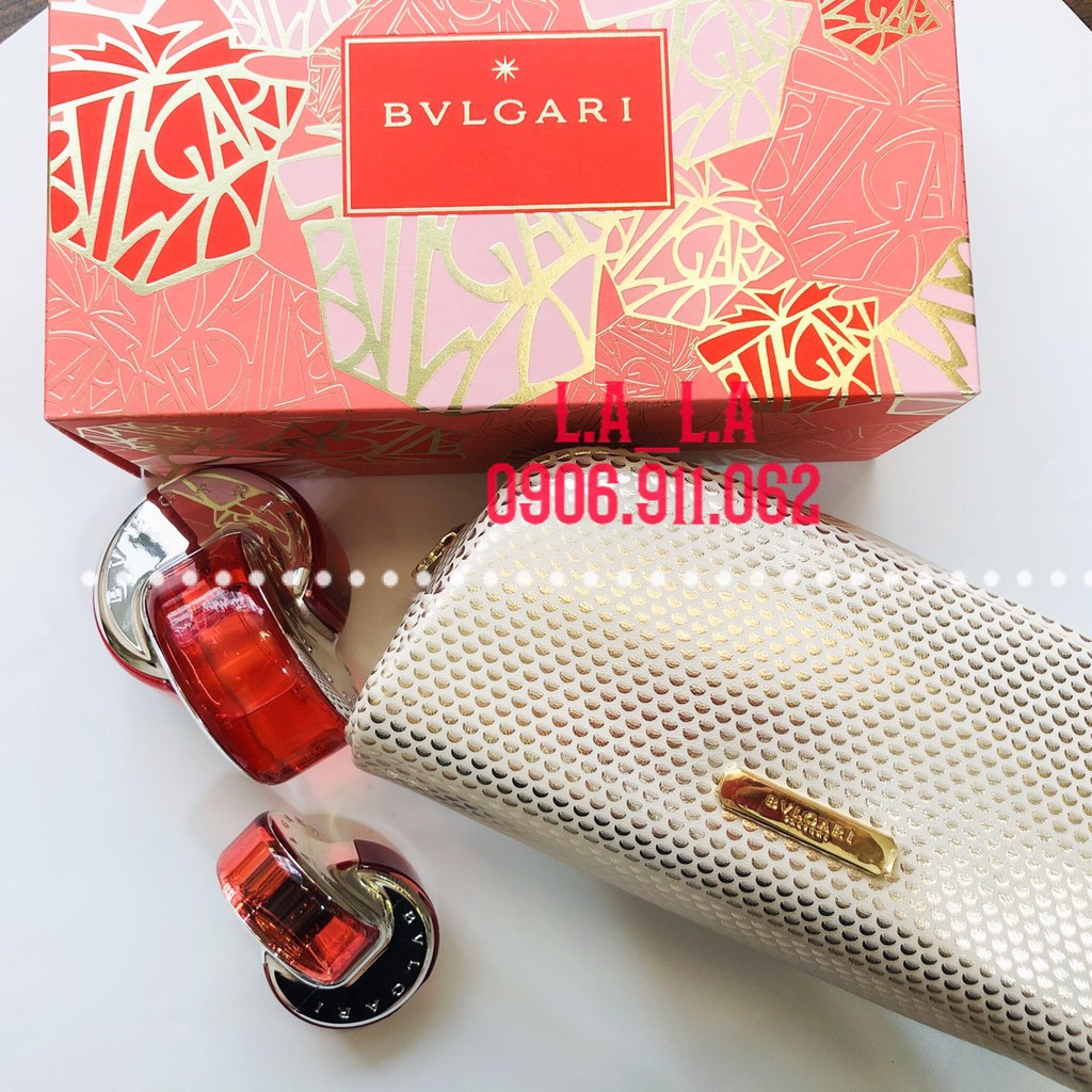 Bộ nước hoa - Gift Set Bvlgari Omnia Coral 3pcs - Hàng Ý