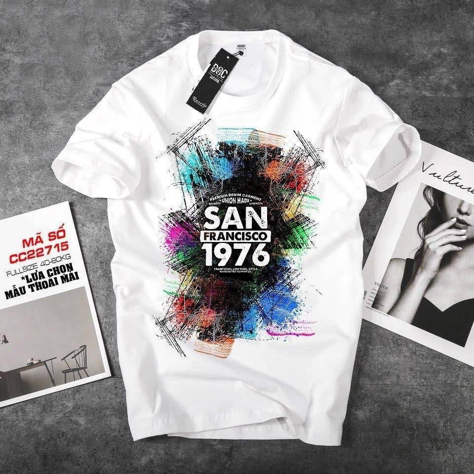 Áo thun oversize S-5XL,6XL,7xl bigsize < 145 kg có hình các loại unisex nam nữ dễ mặc, nhẹ, mát, áo hoạt hình