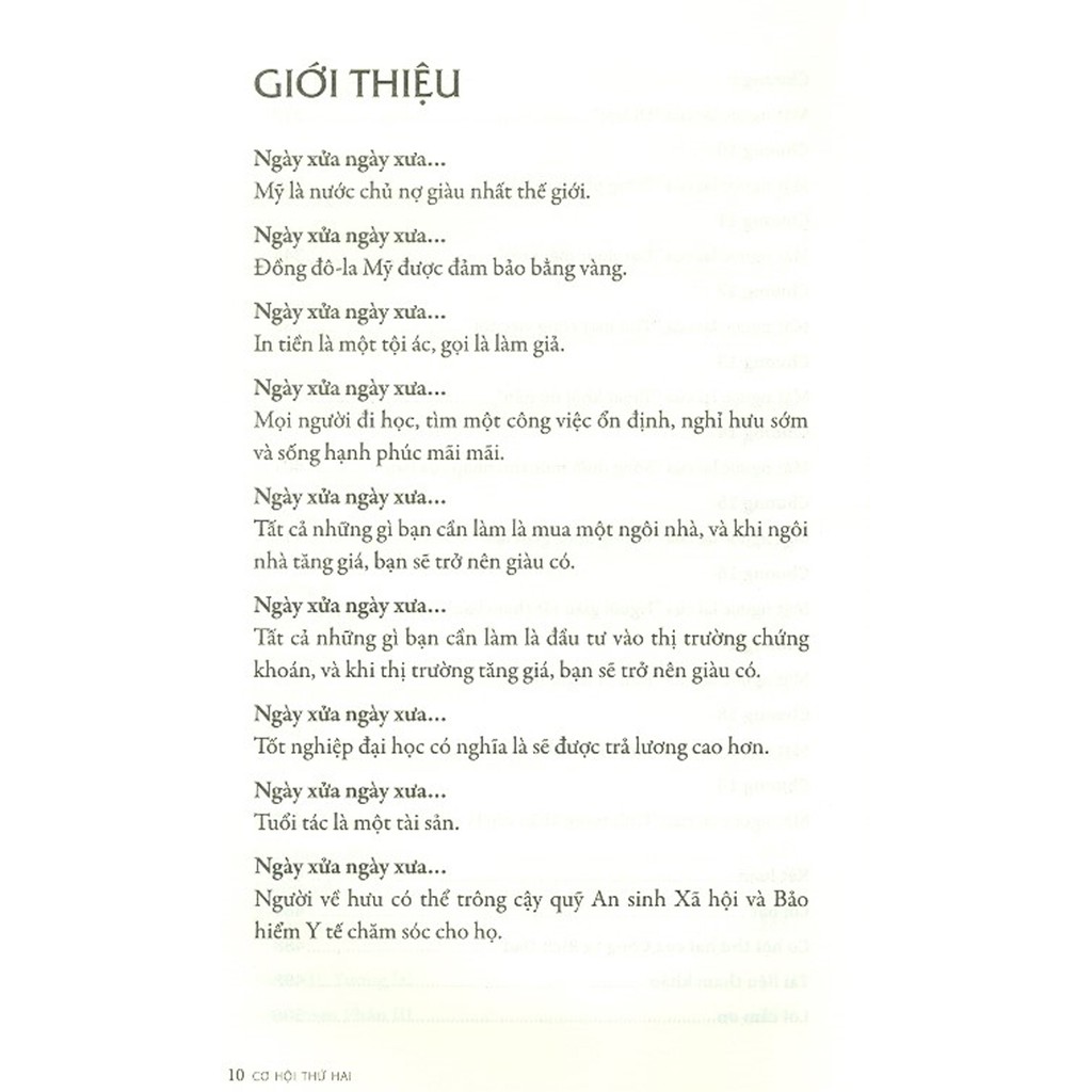 Sách - Cơ Hội Thứ Hai Cho Tiền Bạc Và Cuộc Đời Của Bạn Và Cho Thế Giới Của Chúng Ta