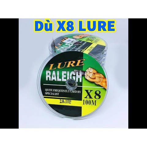 dù câu cá câu lure x8 siêu bền