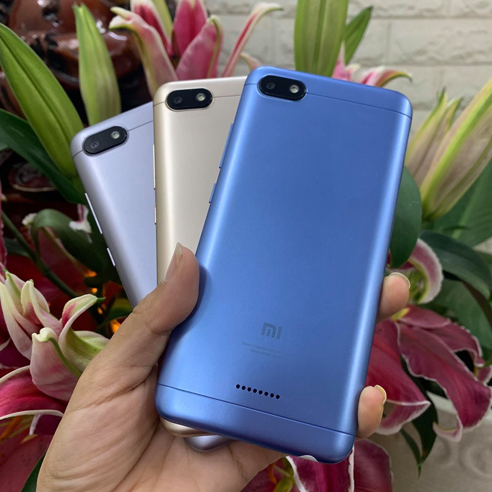 Điện thoại Xiaomi Redmi 6a 2sim ram 3G bộ nhớ 32G có tiếng việt, CHplay đầy đủ